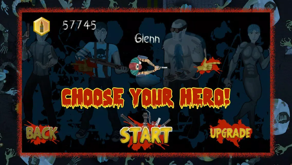 Tangkapan skrin A Zombie Shootout - Evil Dead Shooter Game