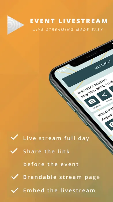 تصاویر Event Livestream