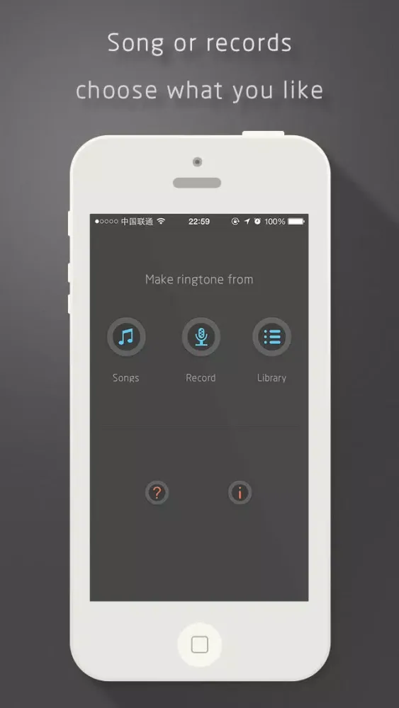 Capturas de tela do Ringtone Builder