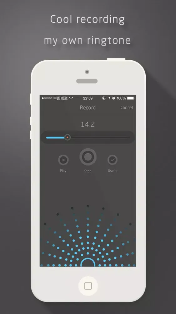 Capturas de tela do Ringtone Builder