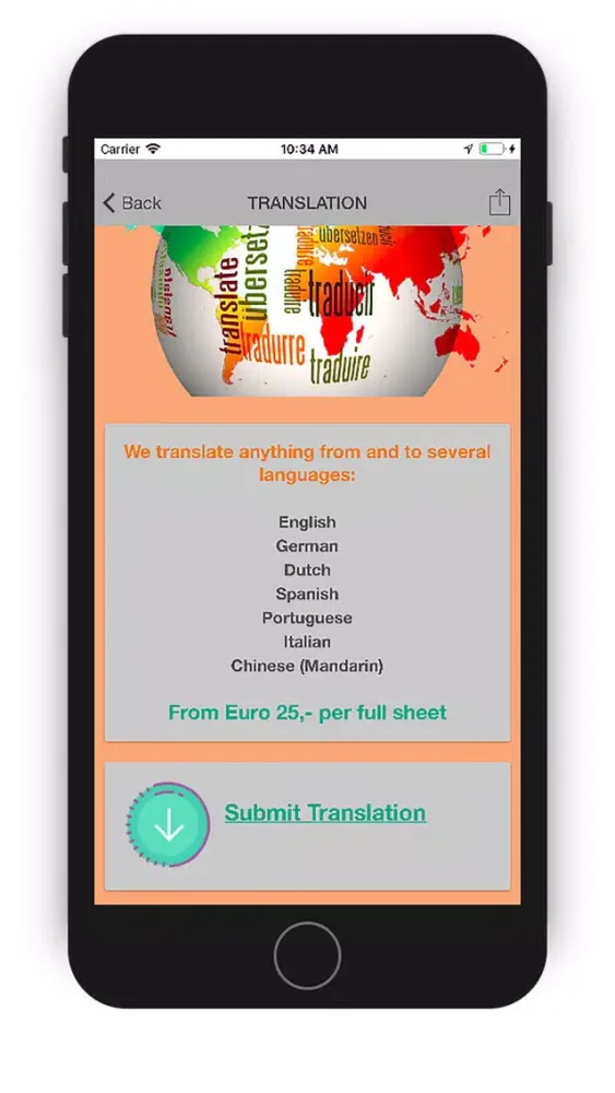 Captures d'écran de Virtual Assistent