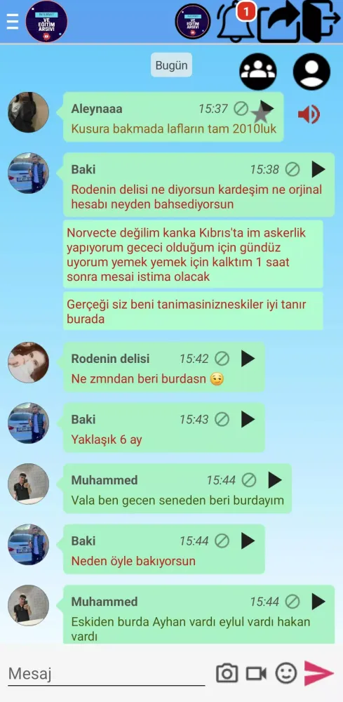 İnternet ve Eğitim Arşivi スクリーンショット