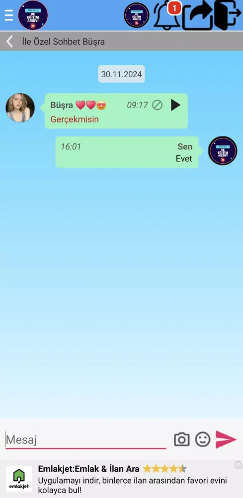 İnternet ve Eğitim Arşivi スクリーンショット