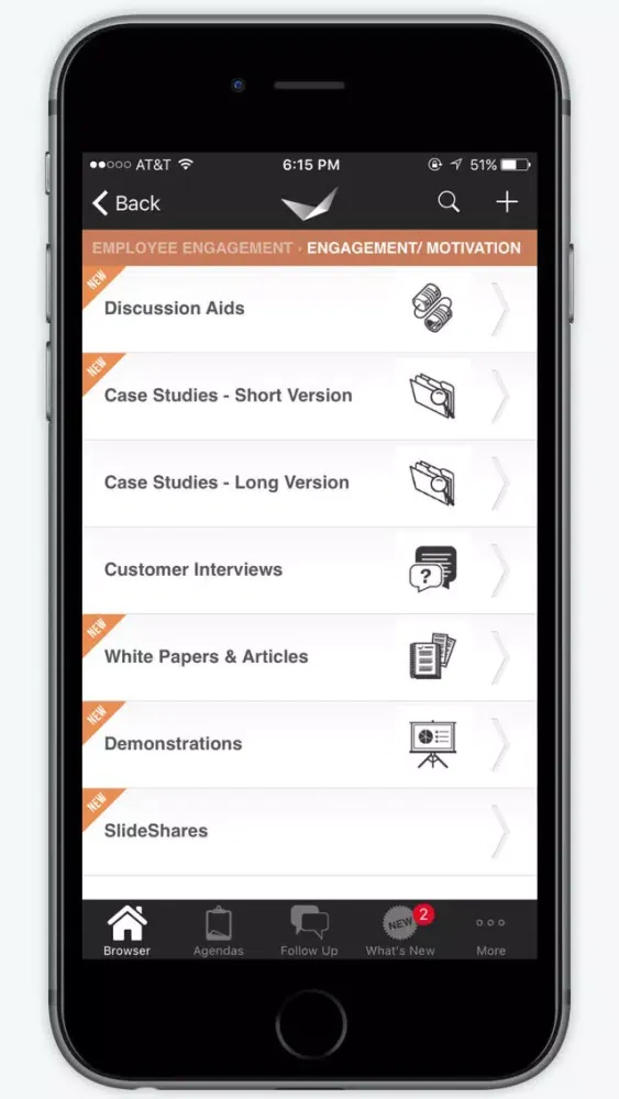 Скриншоты BIW Engage App