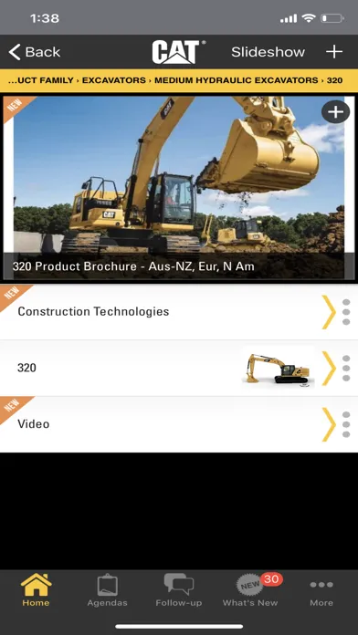 صور Cat® Virtual Showroom