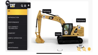 صور Cat® Virtual Showroom