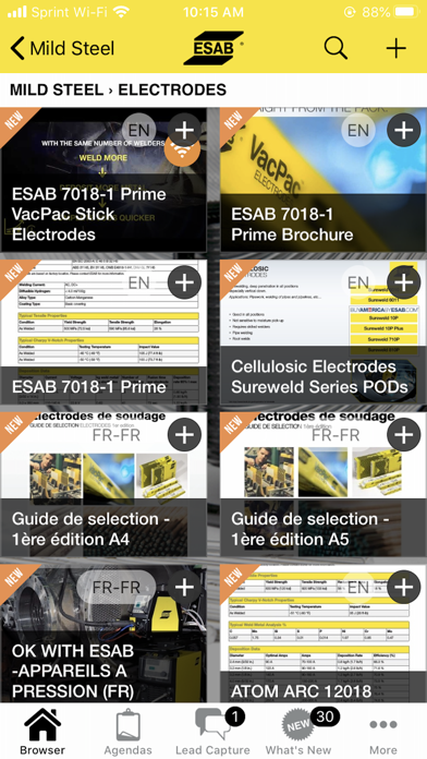 ESAB Ignite应用截图