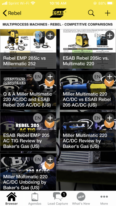 ESAB Ignite应用截图