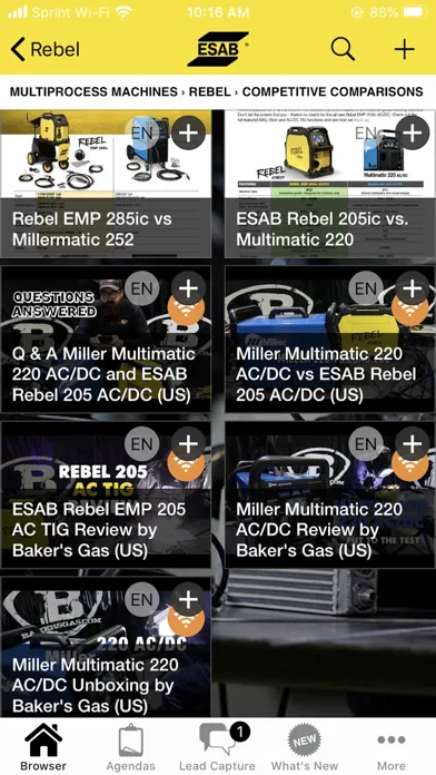 ESAB Ignite应用截图