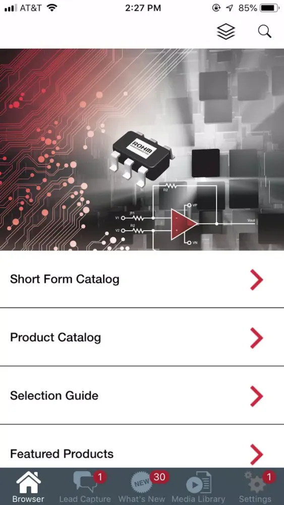 ROHM Semiconductor Ekran Görüntüleri