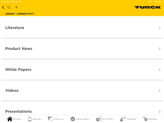 ภาพหน้าจอของ My Turck iPad 