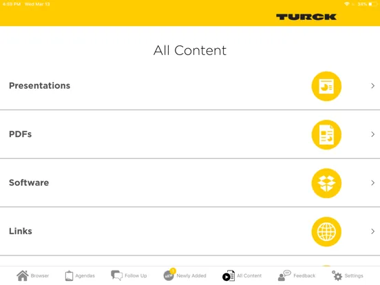 ภาพหน้าจอของ My Turck iPad 