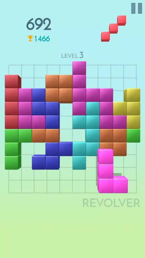ภาพหน้าจอของ TetroCrate 3D: Block Puzzle