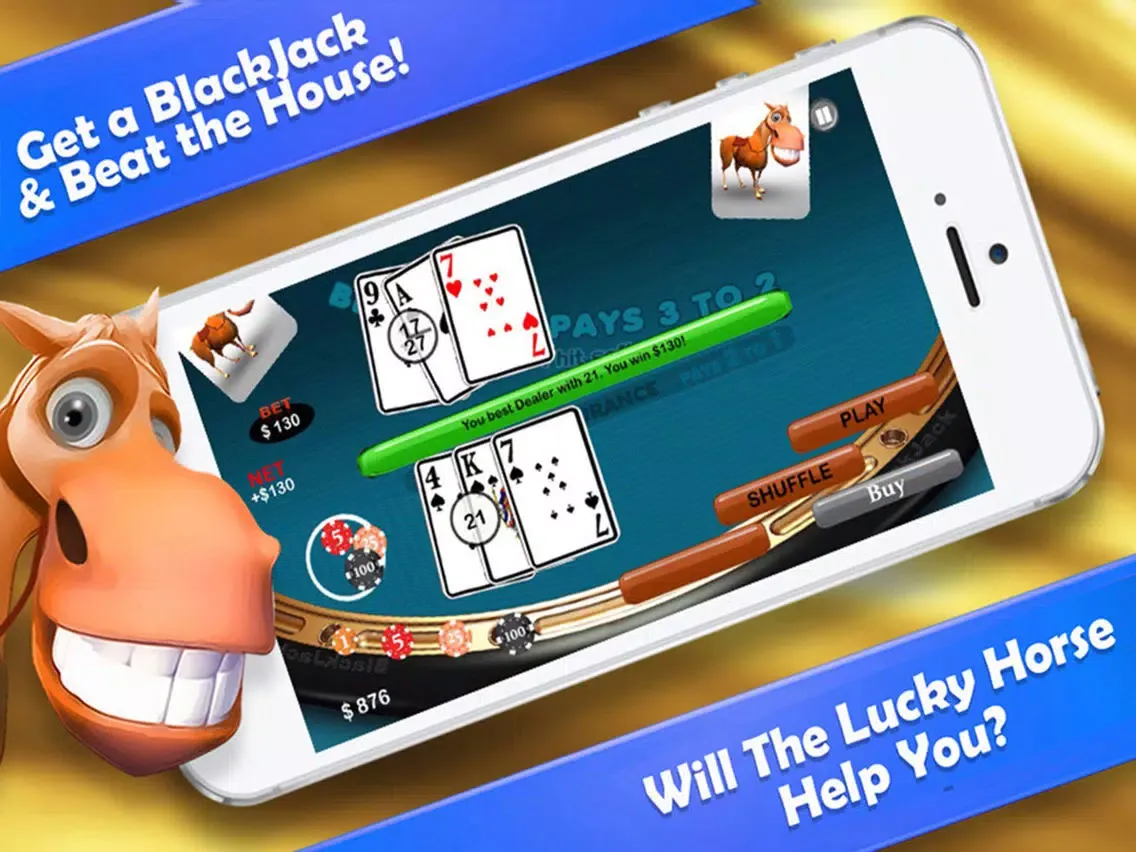 Tangkapan layar Vegas Ville BlackJack FREE - Selfie Zoo Card 21 iPad 