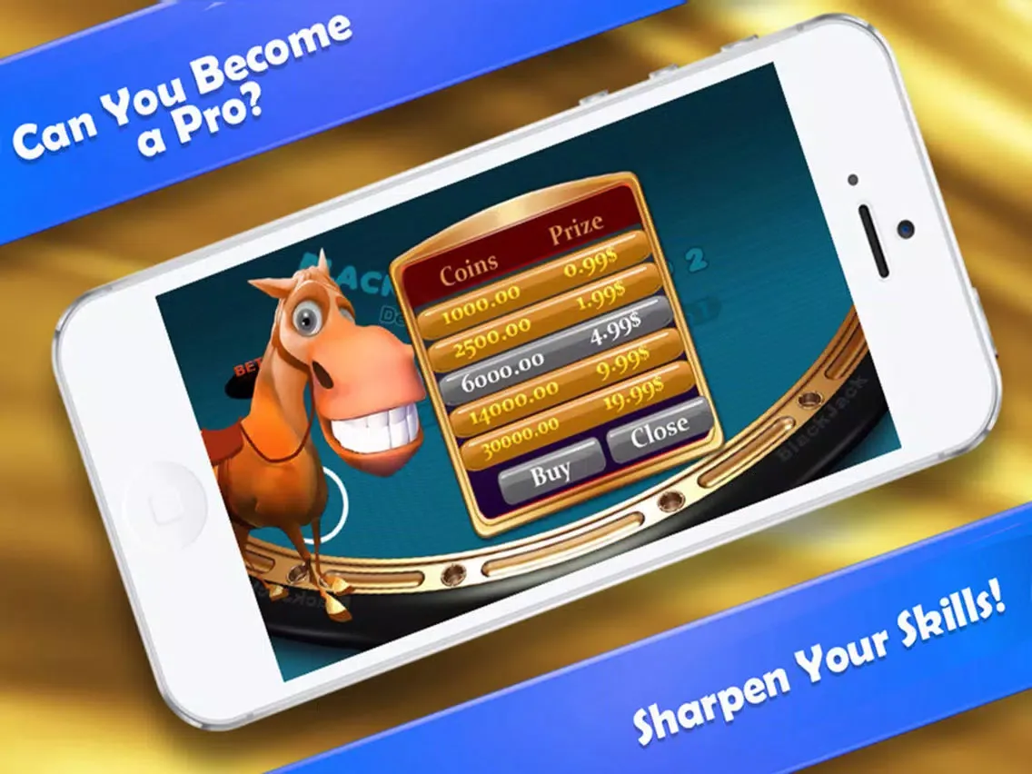 Tangkapan layar Vegas Ville BlackJack FREE - Selfie Zoo Card 21 iPad 
