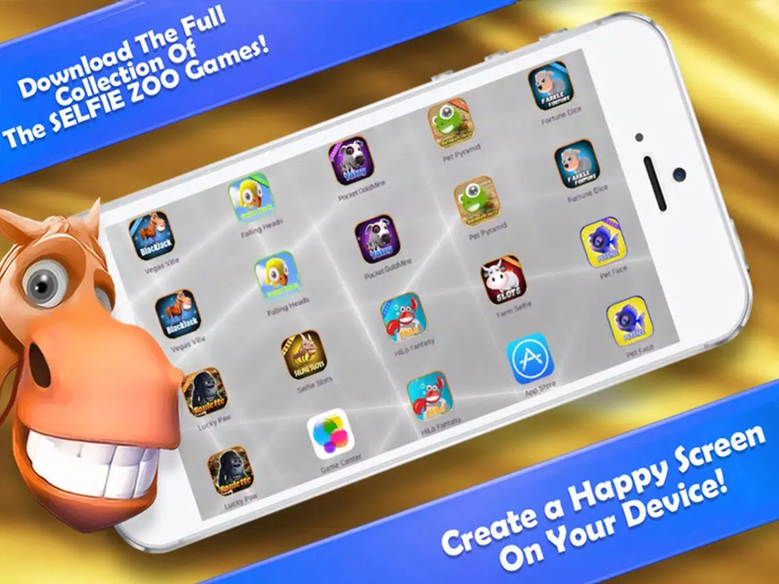 Tangkapan layar Vegas Ville BlackJack FREE - Selfie Zoo Card 21 iPad 