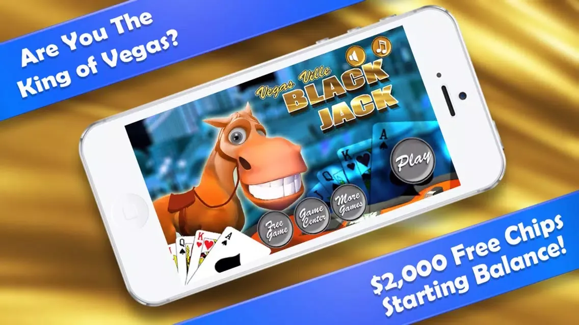 Tangkapan layar Vegas Ville BlackJack FREE - Selfie Zoo Card 21