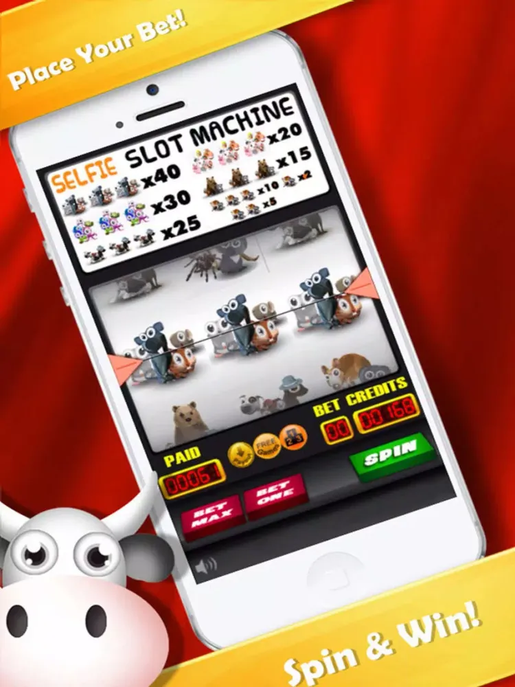 Zrzuty ekranu Farm Selfie Slot Machine FREE - Selfie Zoo Slots iPad 