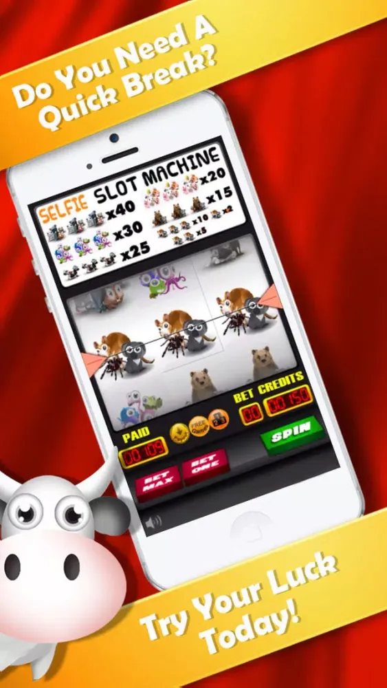 Zrzuty ekranu Farm Selfie Slot Machine FREE - Selfie Zoo Slots
