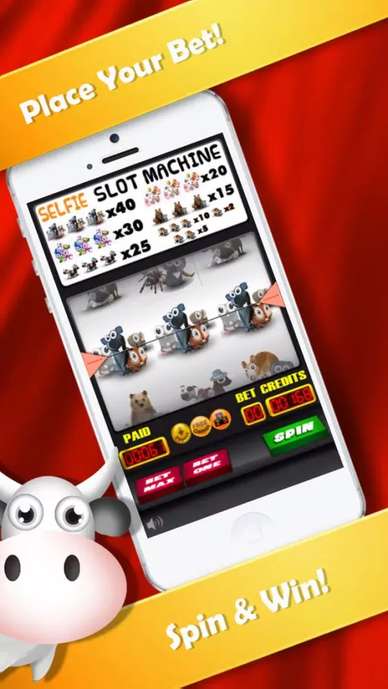 Zrzuty ekranu Farm Selfie Slot Machine FREE - Selfie Zoo Slots