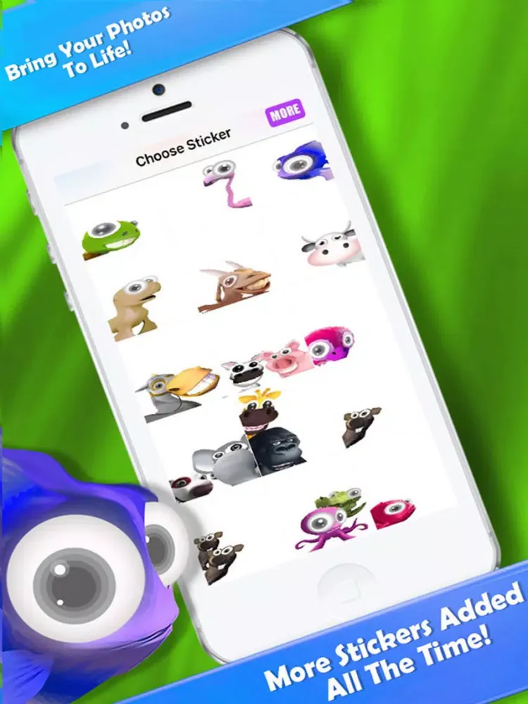 PetFace Photo Prank FREE - Selfie Zoo Stickers iPad  Screenshots