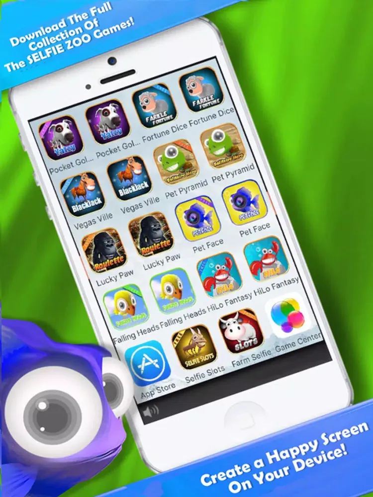 PetFace Photo Prank FREE - Selfie Zoo Stickers iPad  Screenshots