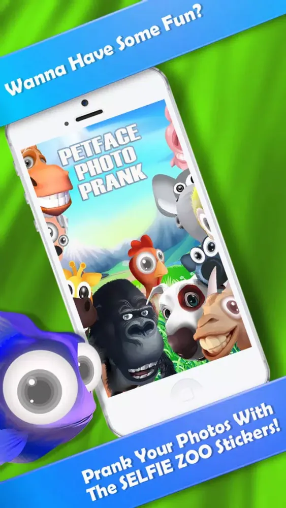 PetFace Photo Prank FREE - Selfie Zoo Stickers Screenshots