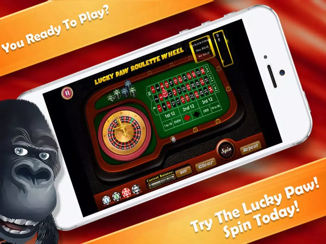 Capturas de pantalla de Lucky Paw Roulette Wheel FREE - Selfie Zoo Casino iPad 
