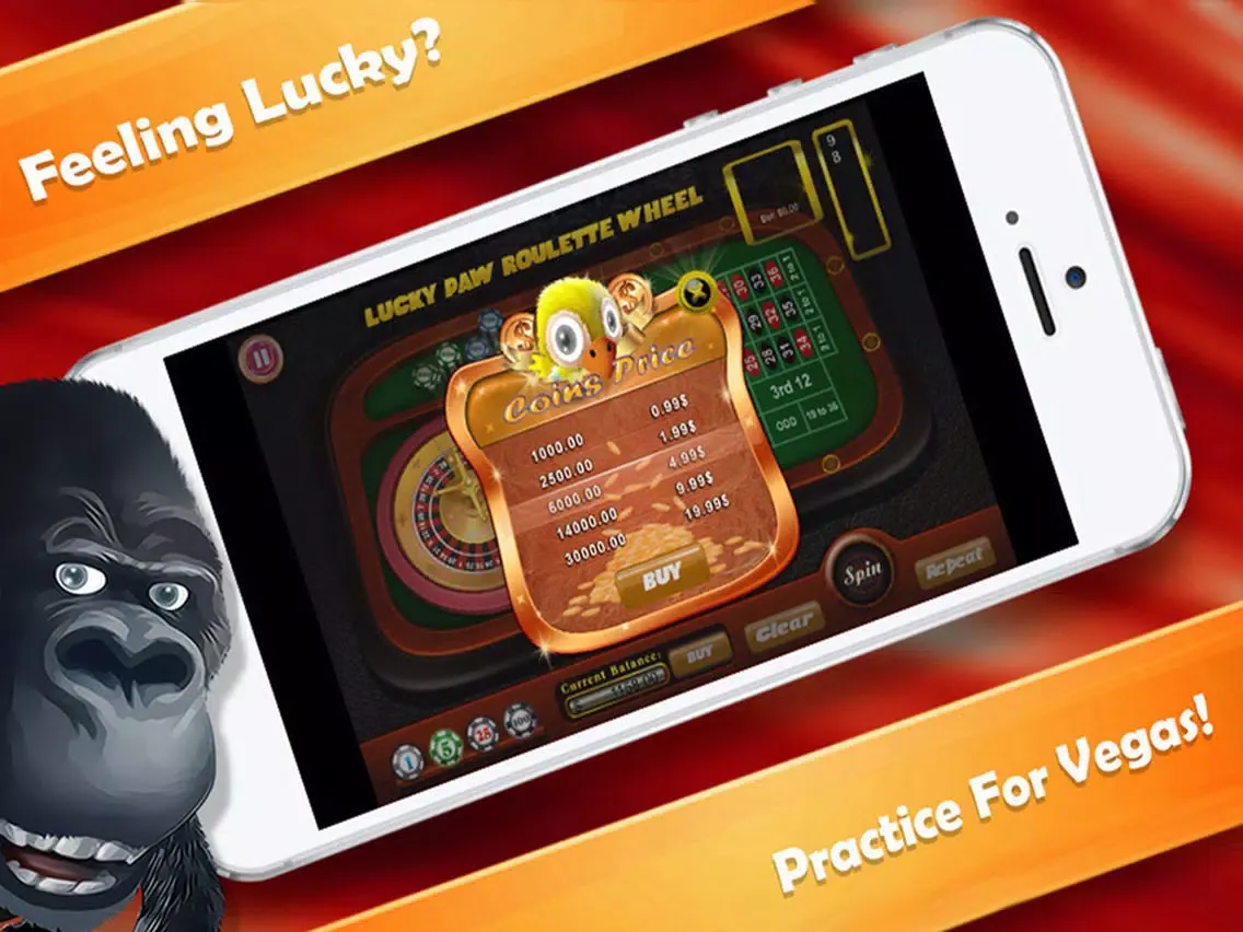 Capturas de pantalla de Lucky Paw Roulette Wheel FREE - Selfie Zoo Casino iPad 