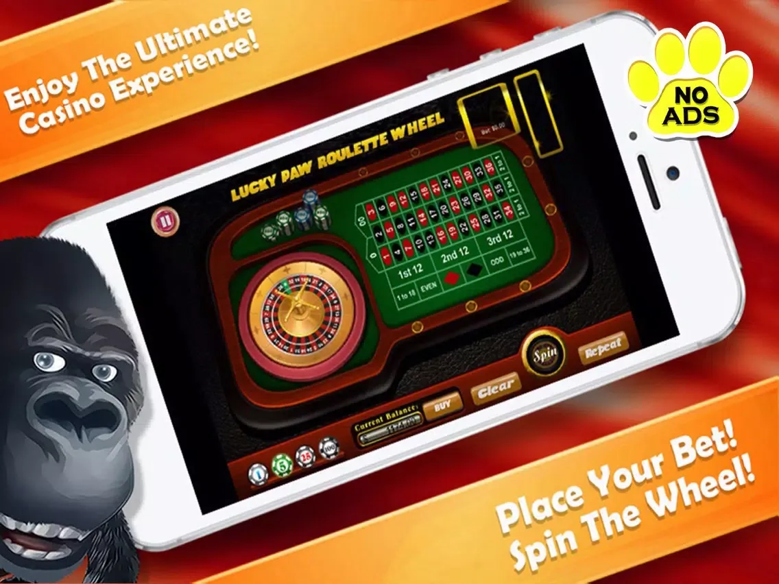 Capturas de tela do Lucky Paw Roulette Wheel PRO - Selfie Zoo Casino iPad 