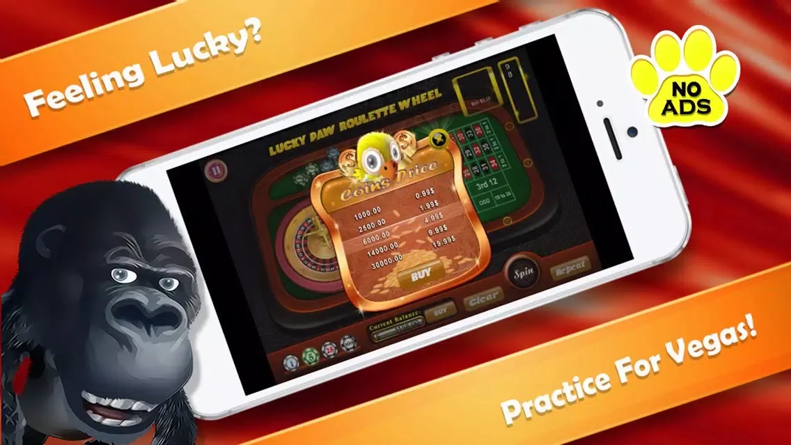 Capturas de tela do Lucky Paw Roulette Wheel PRO - Selfie Zoo Casino