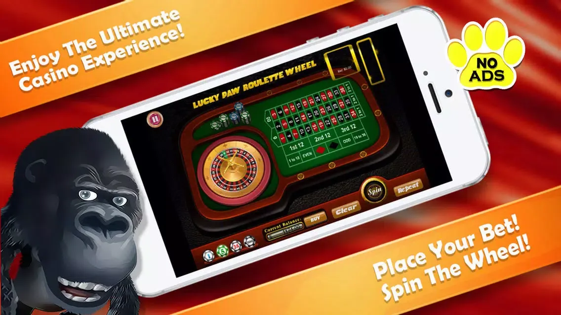 Capturas de tela do Lucky Paw Roulette Wheel PRO - Selfie Zoo Casino