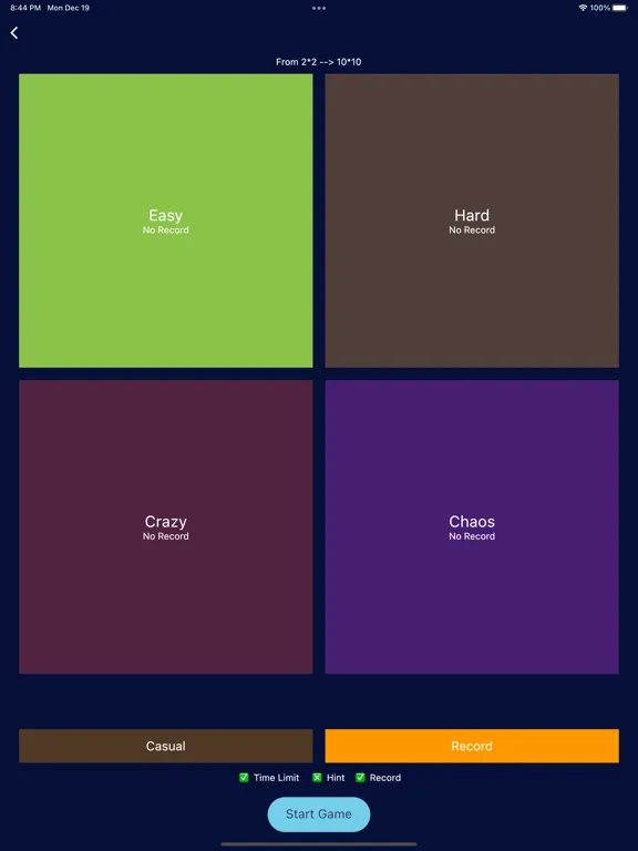 Color Blind Game 色盲遊戲 iPad 應用截圖