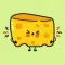 Animated Cheese Love Emoji