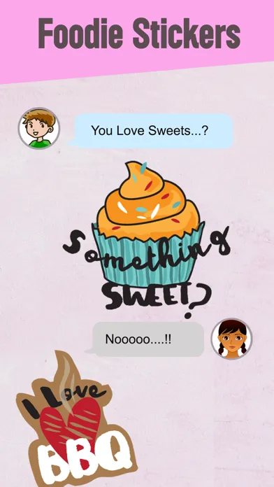 صور Foodie Stickers Fun