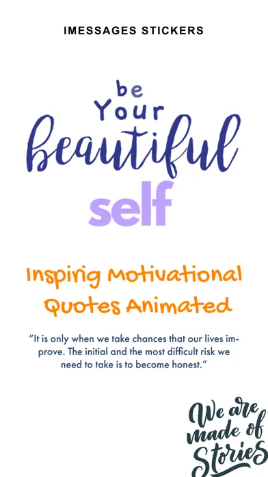 Tangkapan layar Inspiring Motivational Quotes
