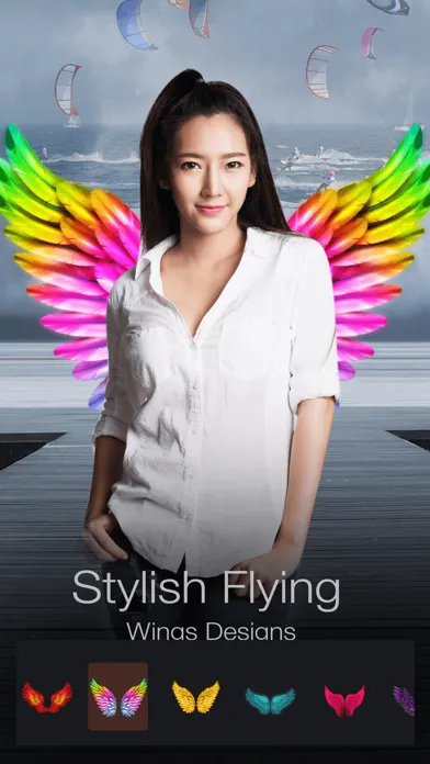 3D Neon Spiral Photo Editor Fx 스크린샷