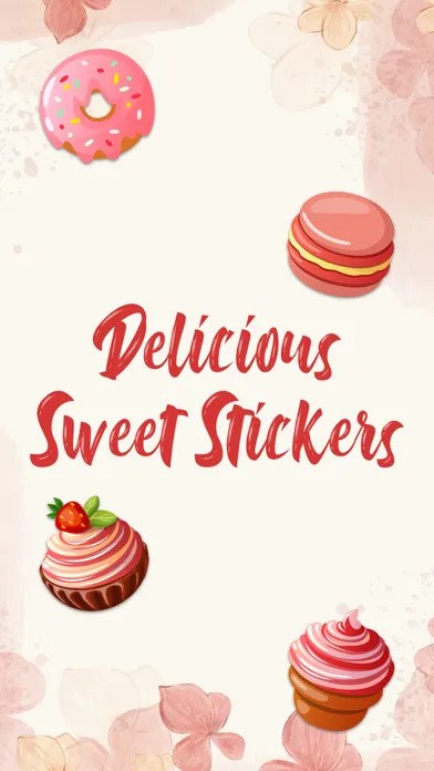 Capturas de tela do Delicious Sweet Stickers