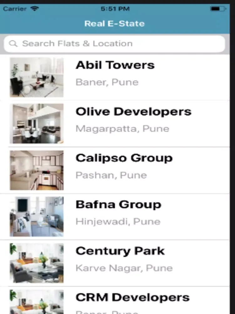 Credai Pune iPad  スクリーンショット