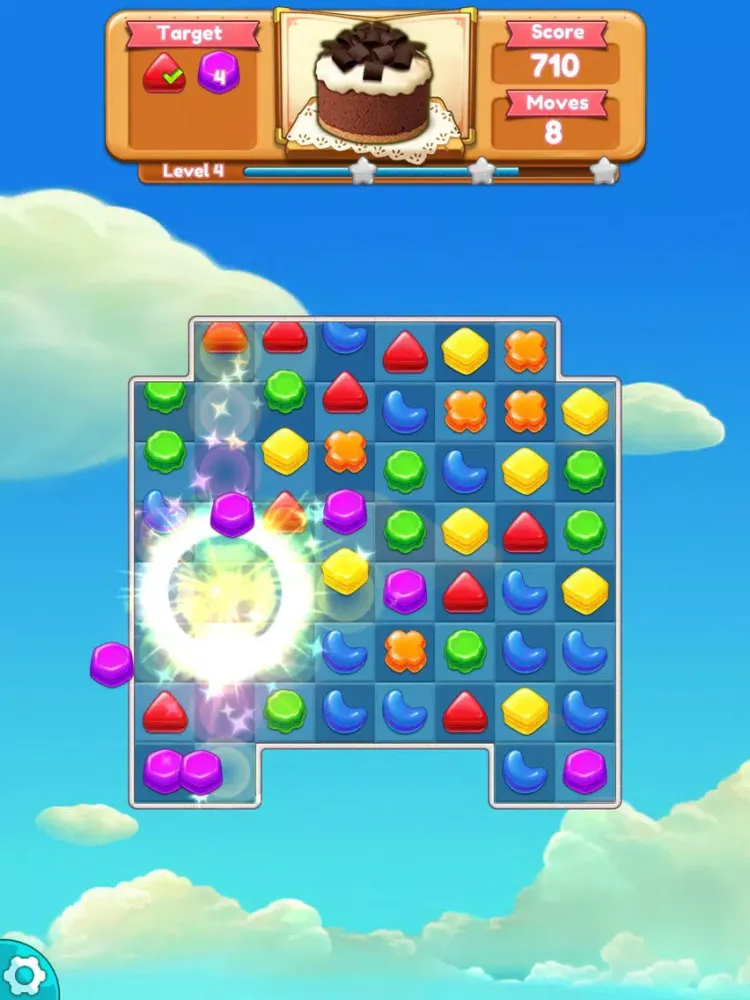 Captures d'écran de Amazing Cookie Blast Mania - Cookies Crunch Edition iPad 