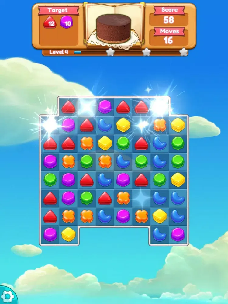 Captures d'écran de Amazing Cookie Blast Mania - Cookies Crunch Edition iPad 