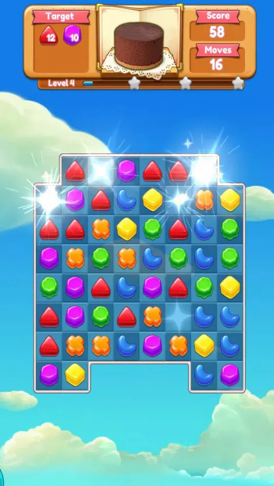 Captures d'écran de Amazing Cookie Blast Mania - Cookies Crunch Edition