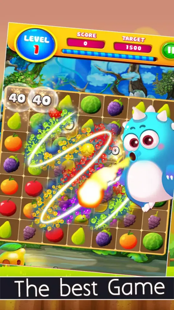 Screenshot di Amazing Fruit Boom Collect - Fruit Match 3 Edition