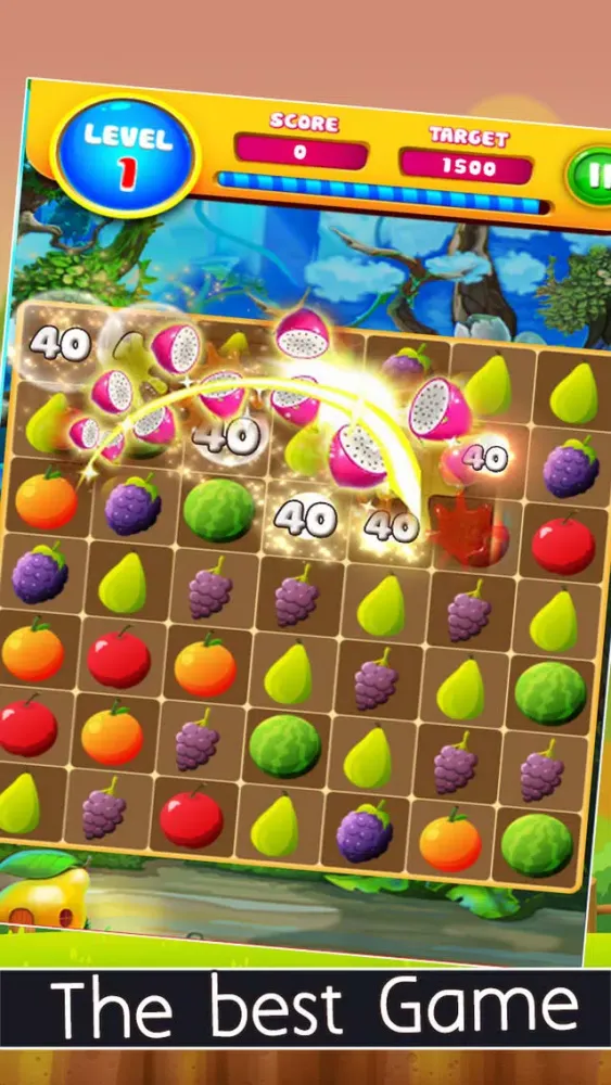 Screenshot di Amazing Fruit Boom Collect - Fruit Match 3 Edition