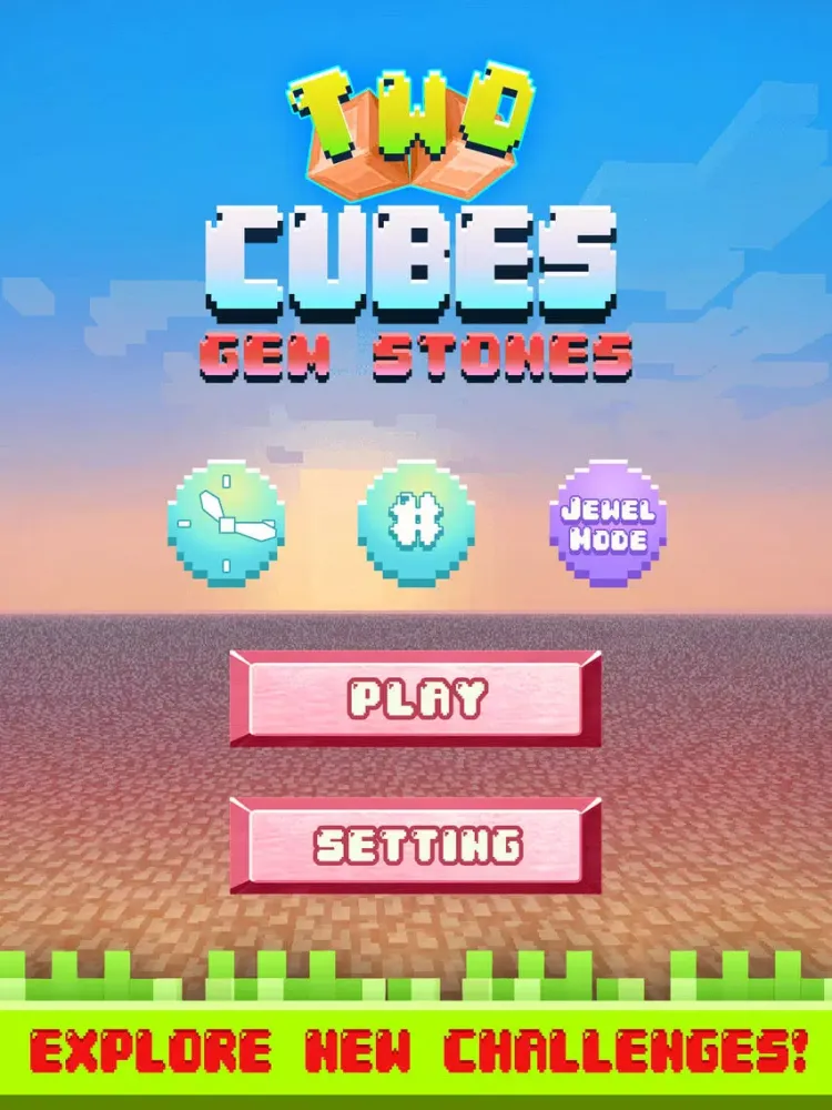 صور Three Dots Cubes Craft 2: Gem Stones Dots World Edition iPad 