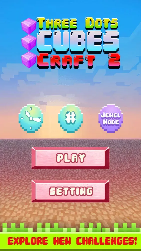 صور Three Dots Cubes Craft 2: Gem Stones Dots World Edition