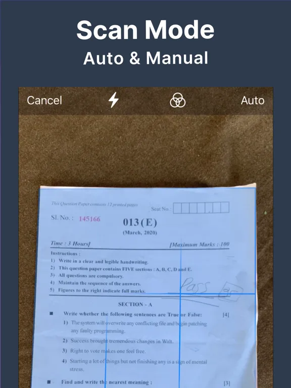 Скриншоты Scanner: PDF Document Scan App iPad 