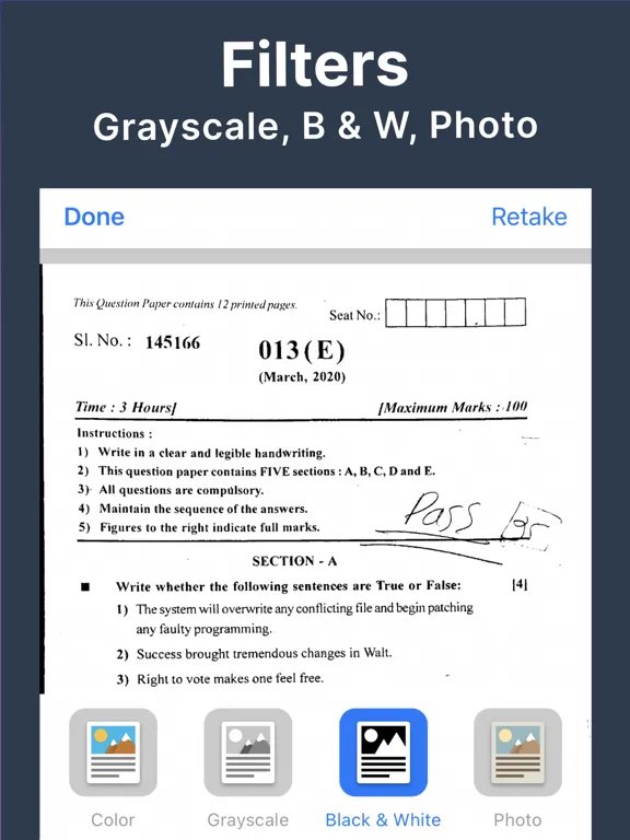 Скриншоты Scanner: PDF Document Scan App iPad 
