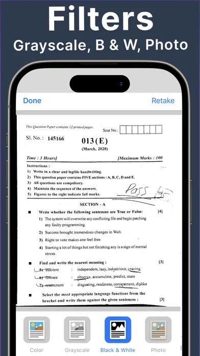 Скриншоты Scanner: PDF Document Scan App