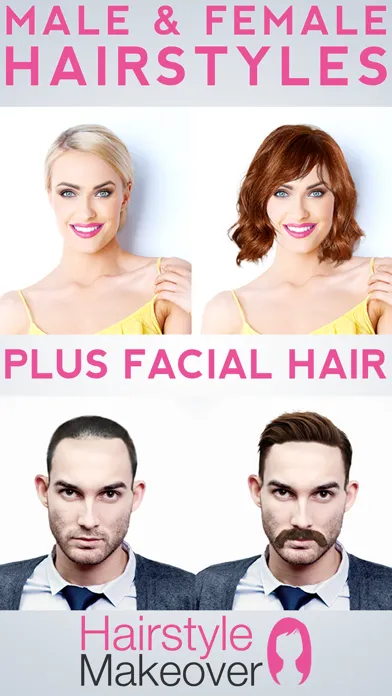 تصاویر Hairstyle Makeover Premium - Use your camera to try on a new hairstyle